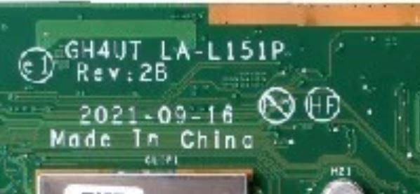 LA-L151P Bios Download