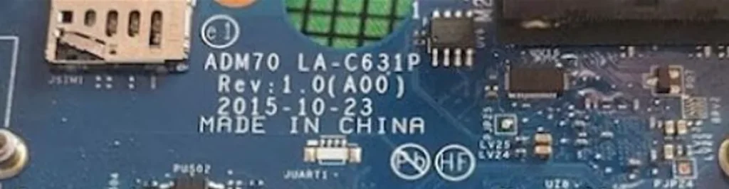 LA-C631P BIOS Dell Latitude 5470 / 5570 with Boardview Tested Download