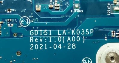 Dell 3501, LA-K035P Bios Download
