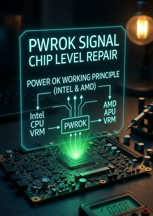 POWER OK Signal in Intel & AMD Motherboard Testing & working